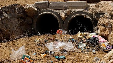 Submergés par les déchets des colons israéliens